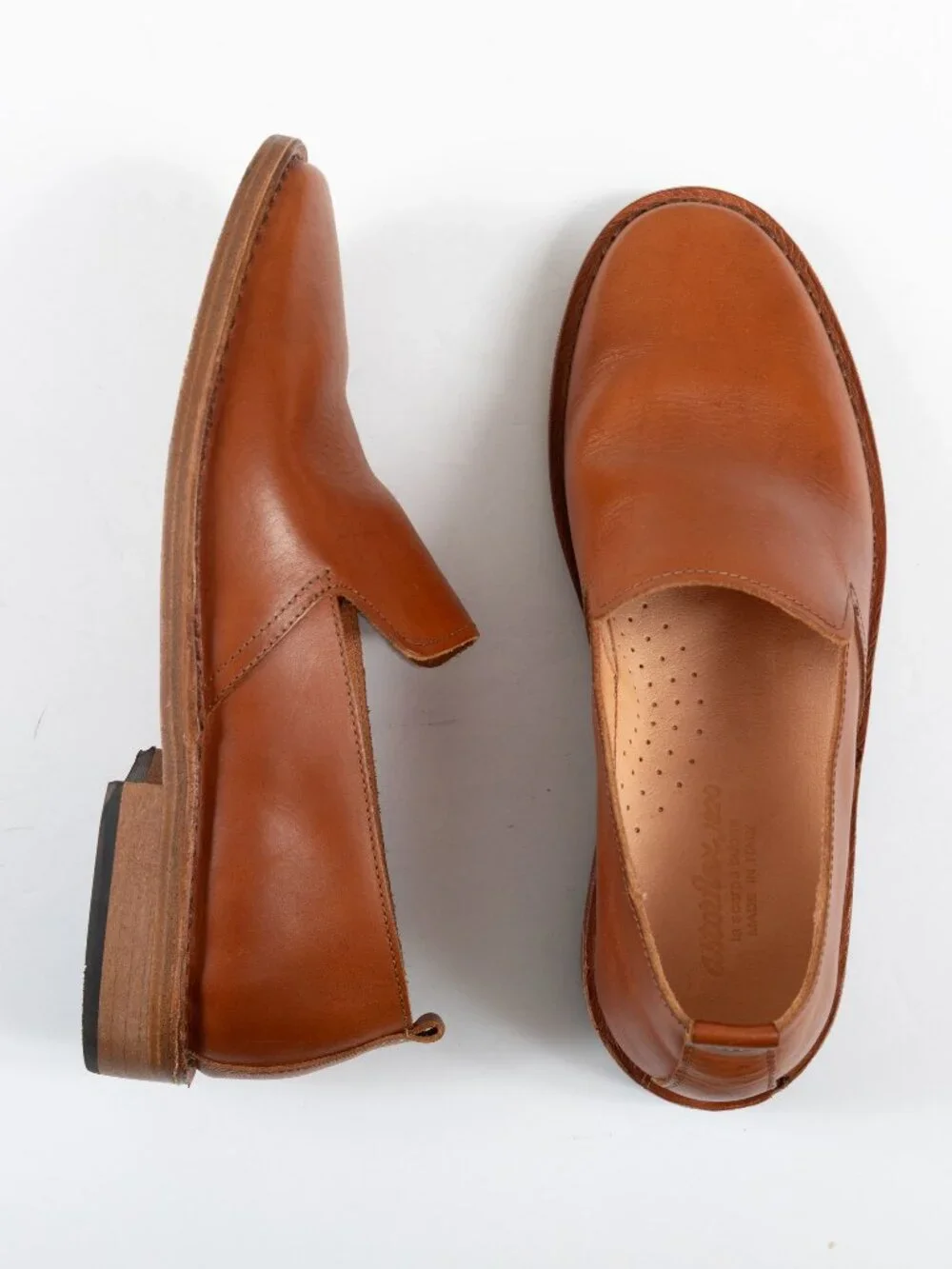Astorflex Patnoflex Slip-On Loafer Men's Size 9 Brown Leather Italian Made
